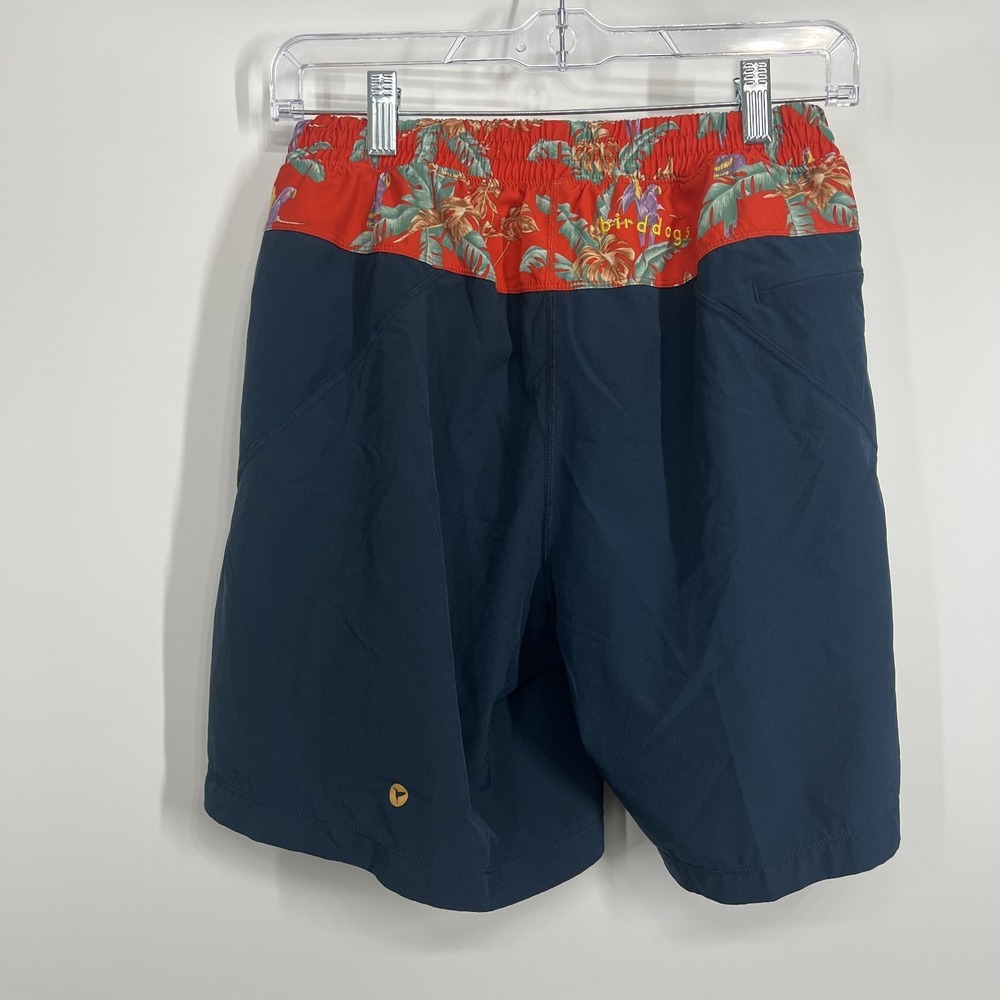 Birddogs Boom For Your Broomstick Shorts Mens Medium 7" Short Navy Lined Gym Run